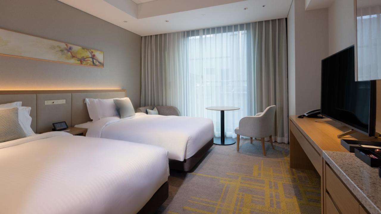 פוקואוקה Miyako Hotel Hakata מראה חיצוני תמונה Deluxe Twin Room
