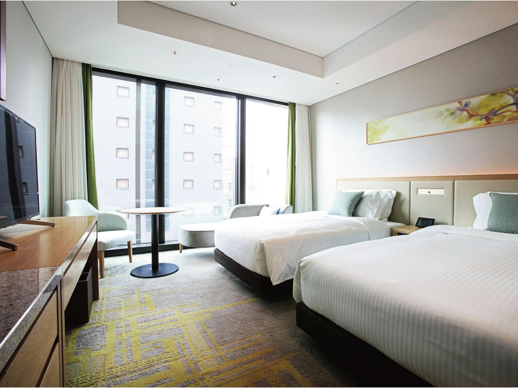 פוקואוקה Miyako Hotel Hakata מראה חיצוני תמונה Deluxe Twin